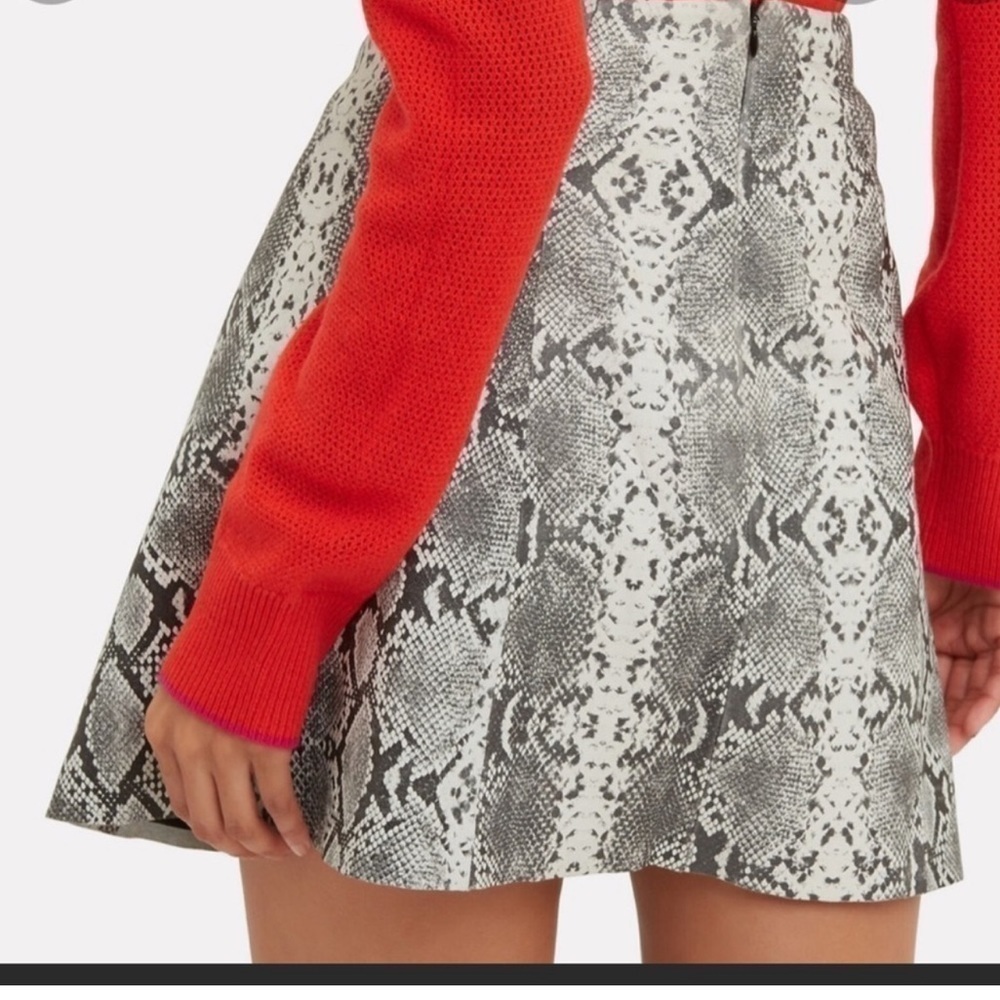 Veda python leather skirt - Picture 2 of 13